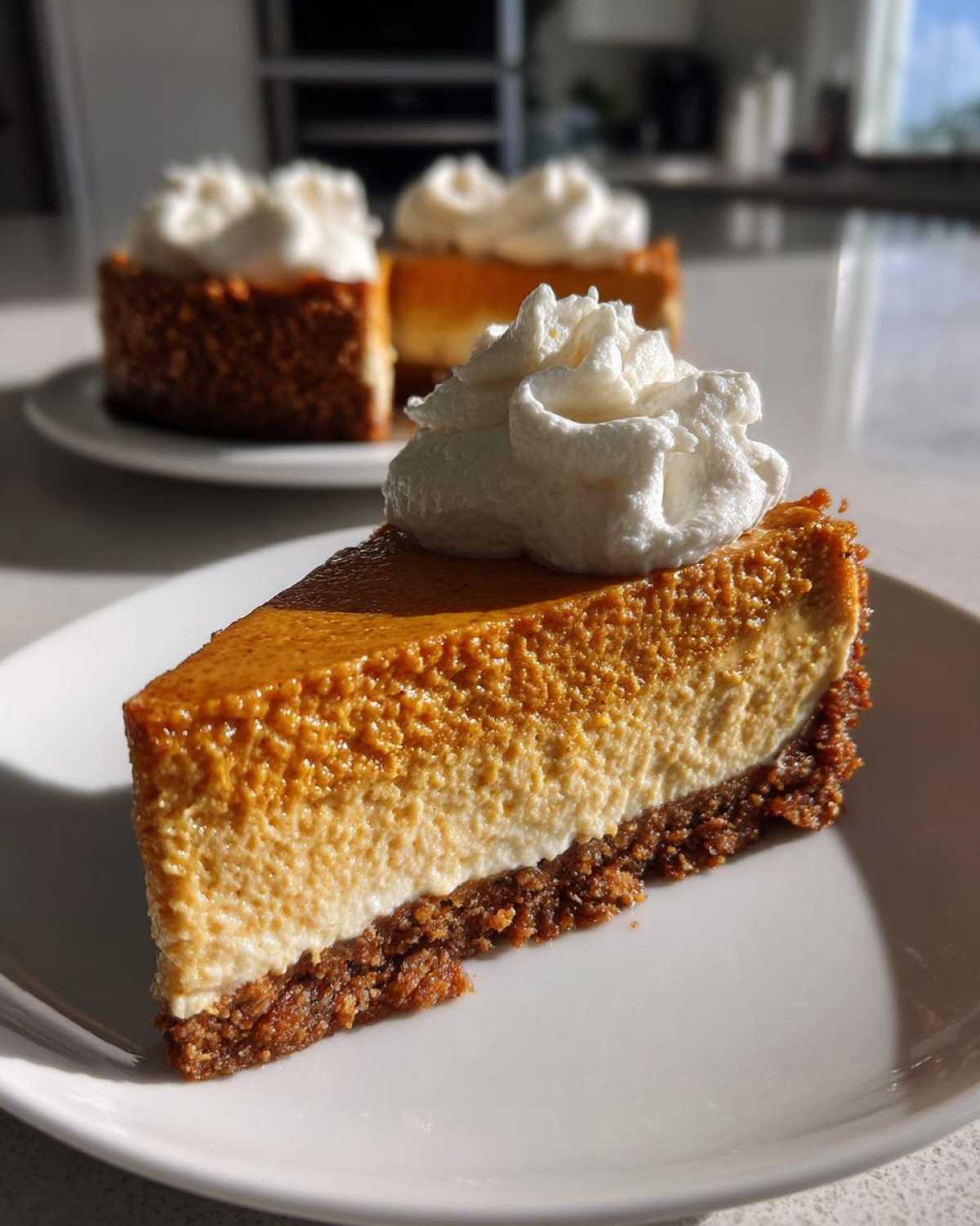 No-Bake Pumpkin Cheesecake - detail 3