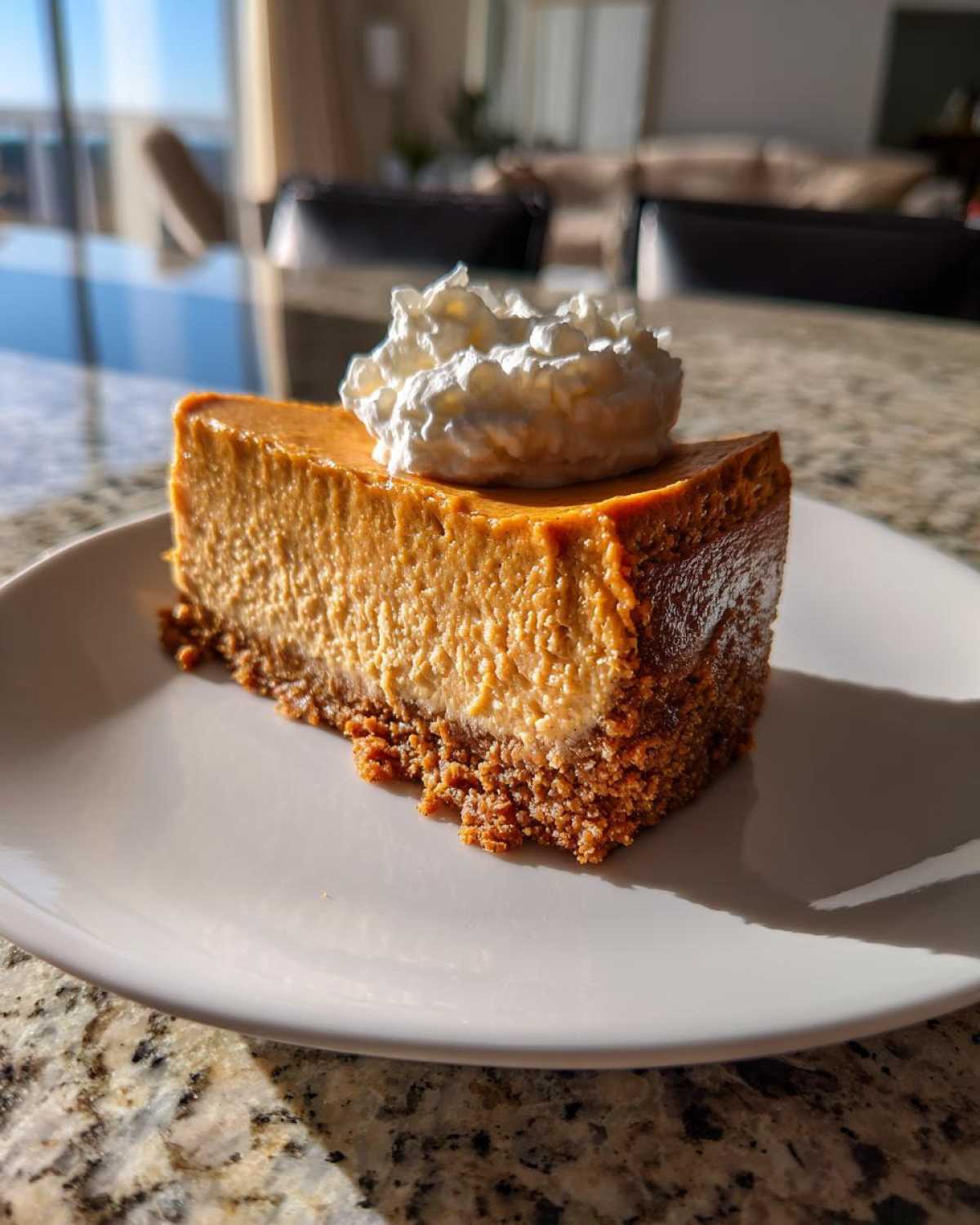 No-Bake Pumpkin Cheesecake - detail 4
