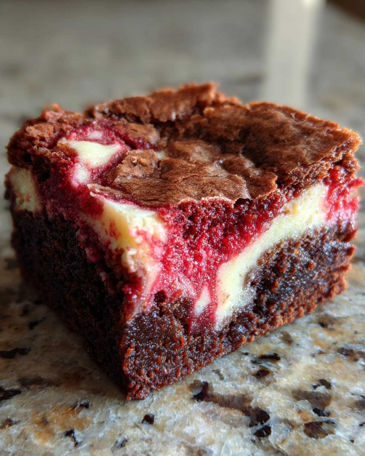 Red Velvet Cheesecake Brownies - detail 4