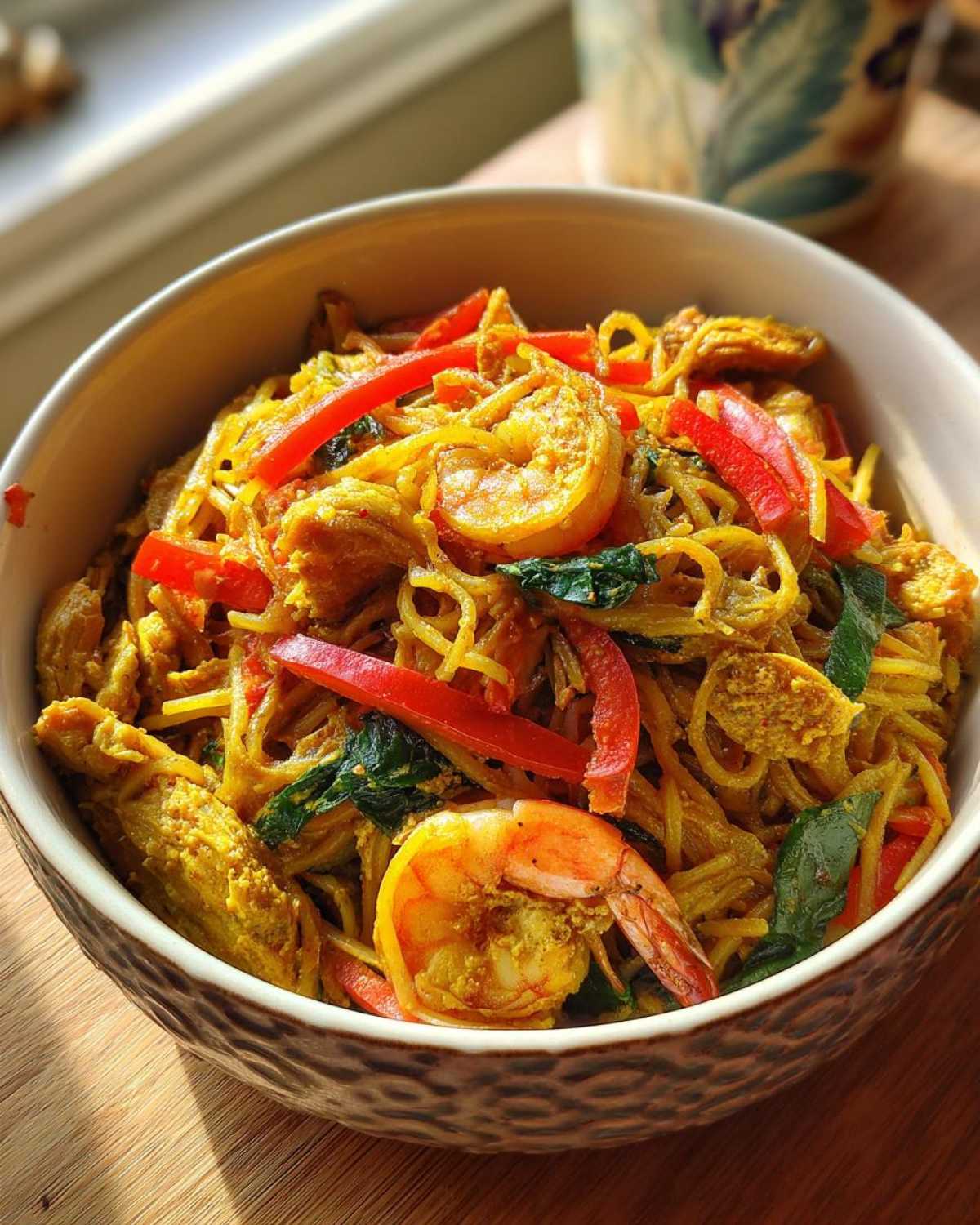 Singapore Street Noodles - detail 1