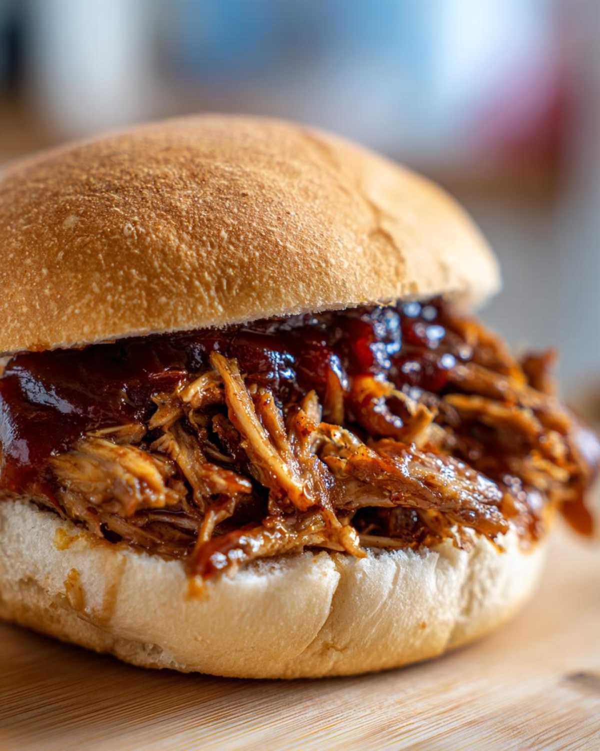 Slow Cooker BBQ Pulled Pork - detail 1
