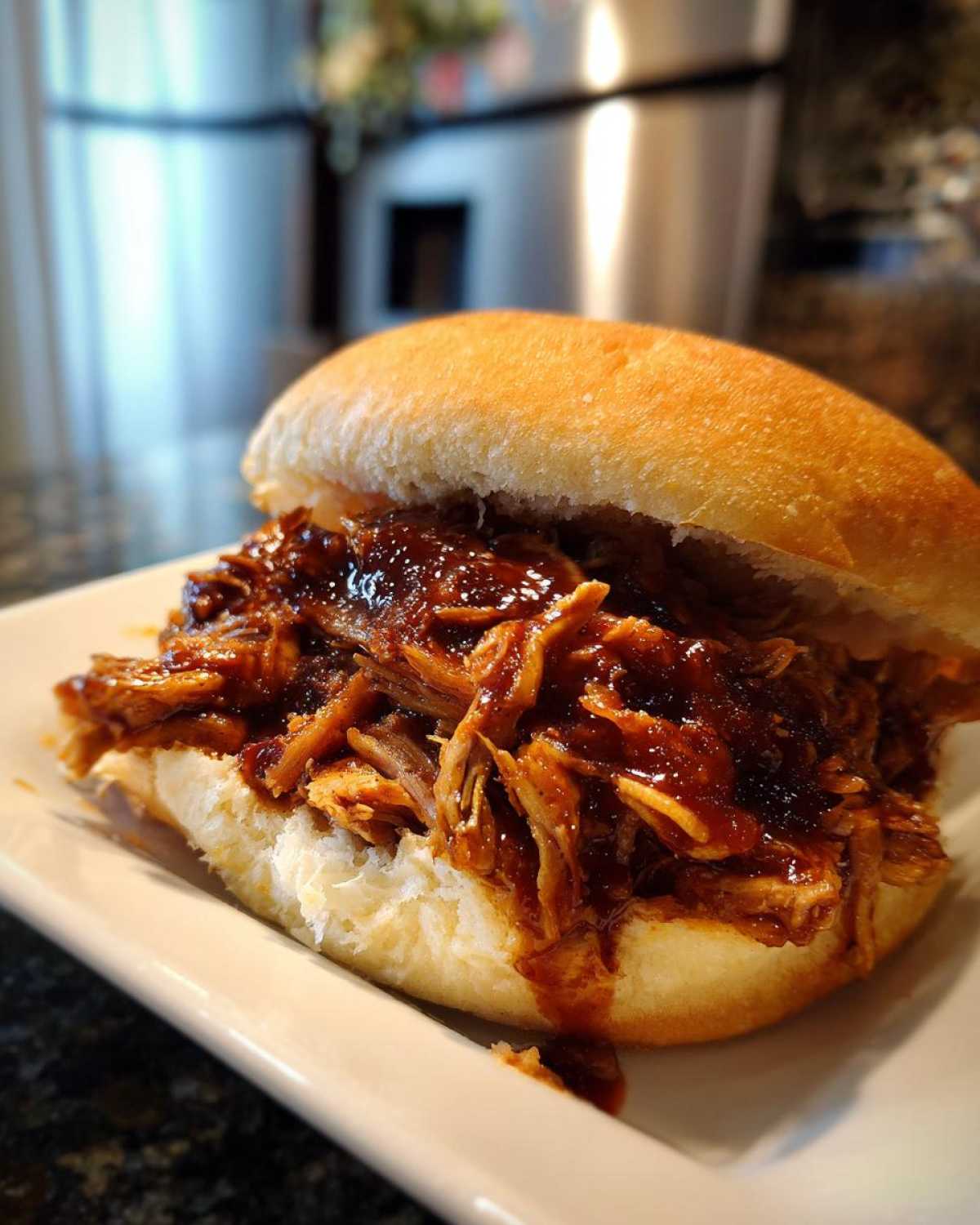 Slow Cooker BBQ Pulled Pork - detail 2