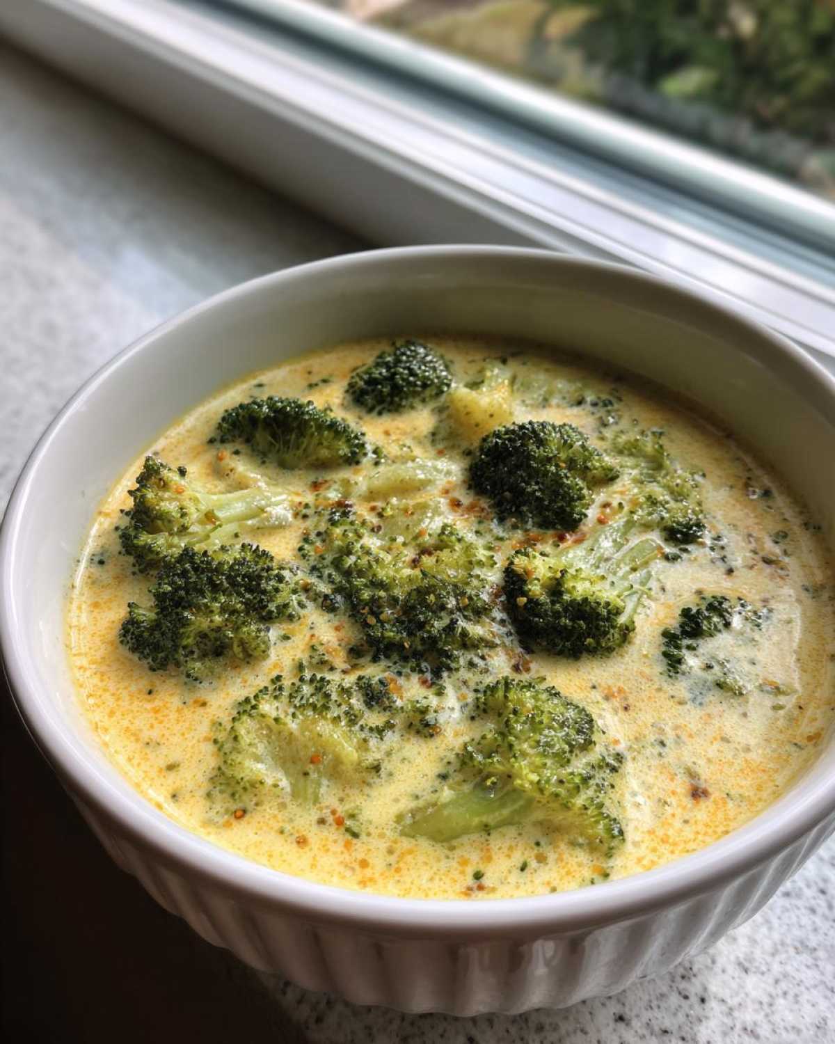 Slow-Cooker Broccoli Cheese Soup - detail 1