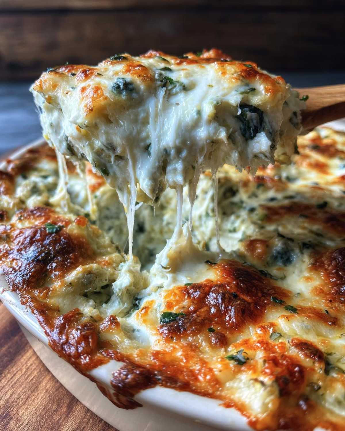 Spinach Artichoke Dip - detail 2
