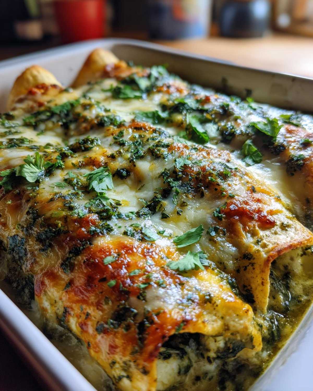 Spinach Enchiladas - detail 4