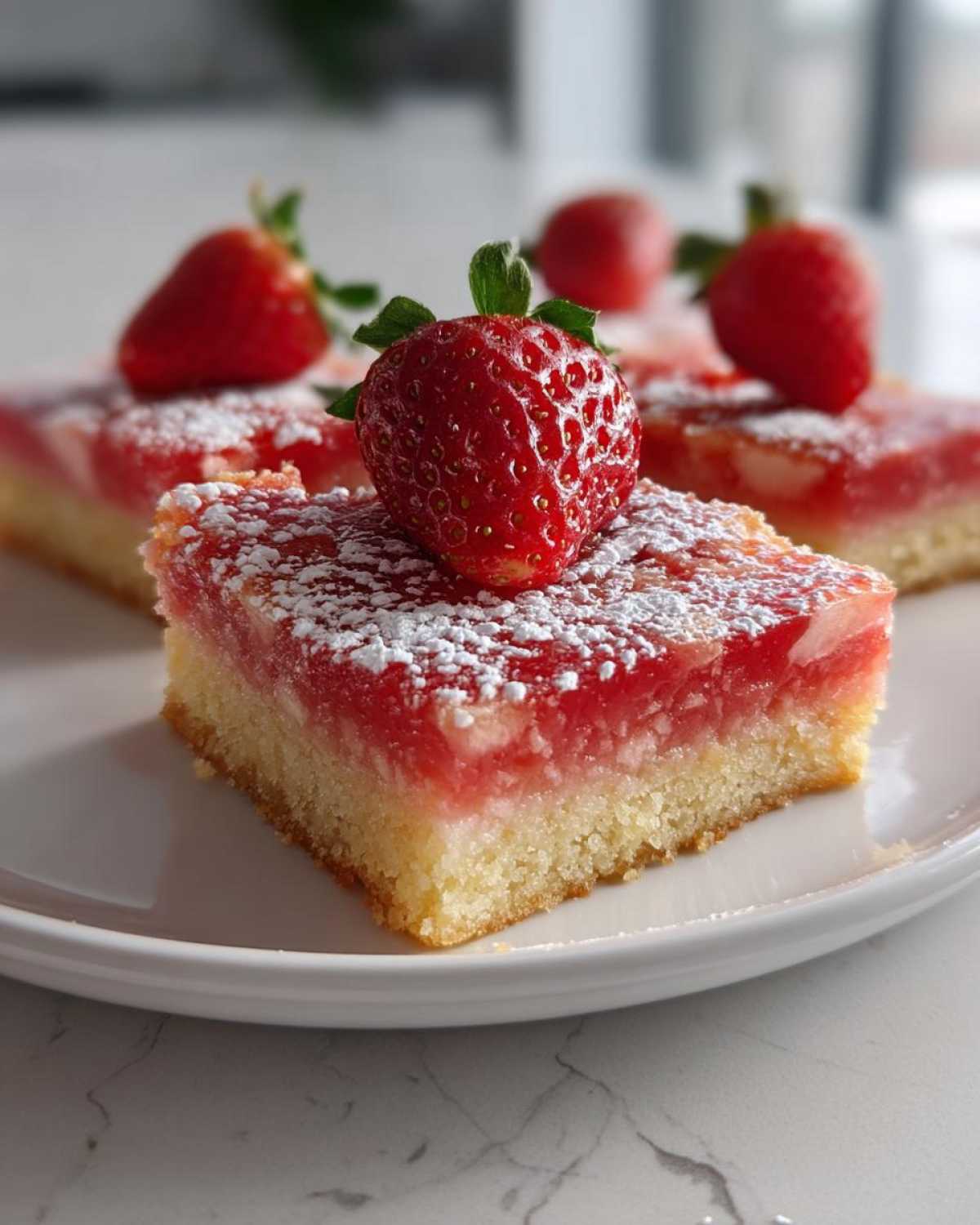 Strawberry Lemonade Bars - detail 3
