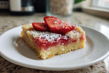 Strawberry Lemonade Bars