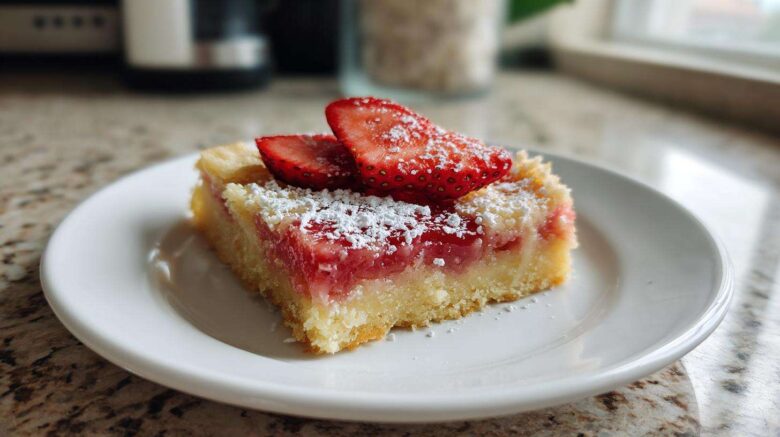 Strawberry Lemonade Bars