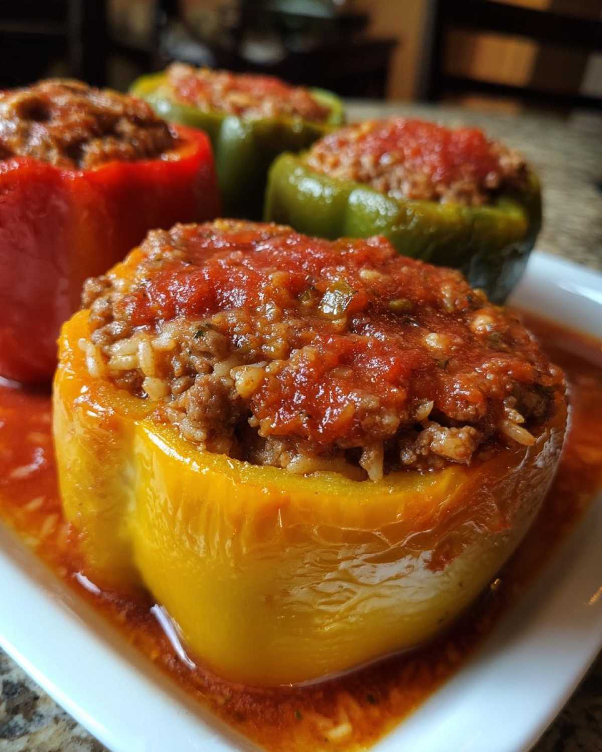 Stuffed Bell Peppers - detail 1