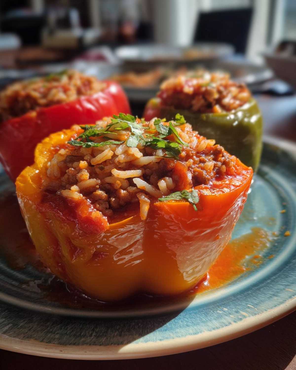 Stuffed Bell Peppers - detail 2
