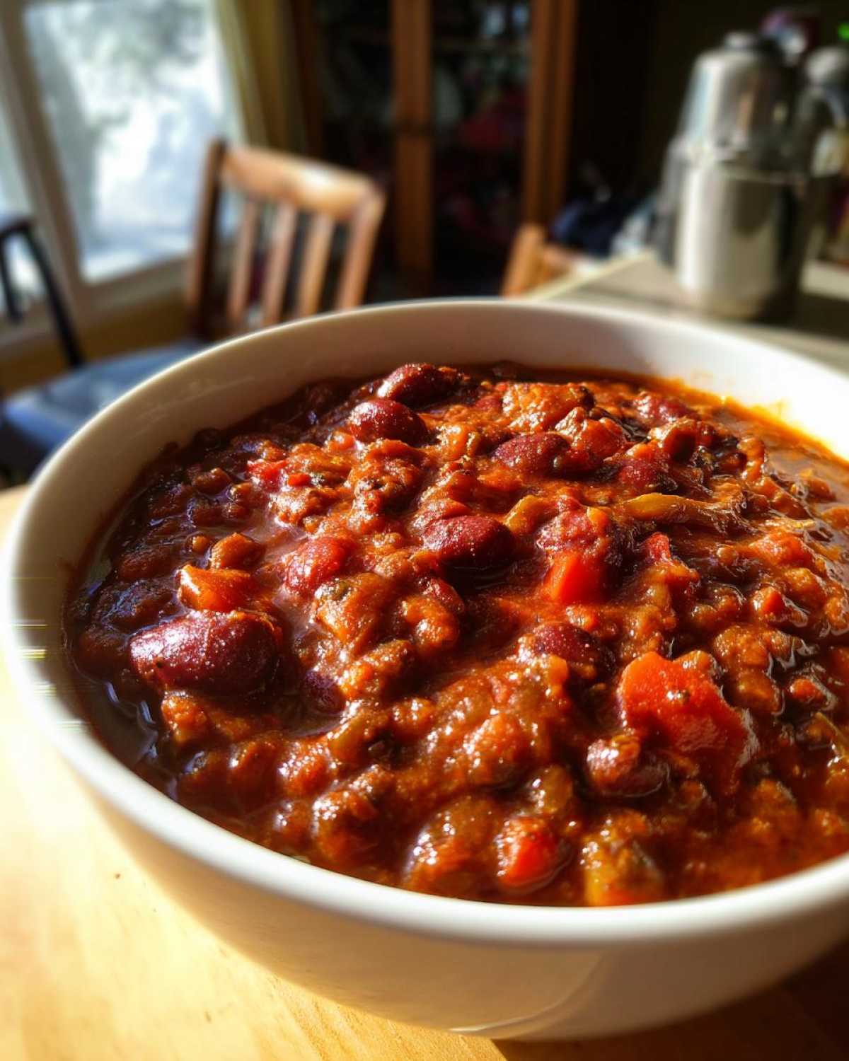 Vegan Chili - detail 1