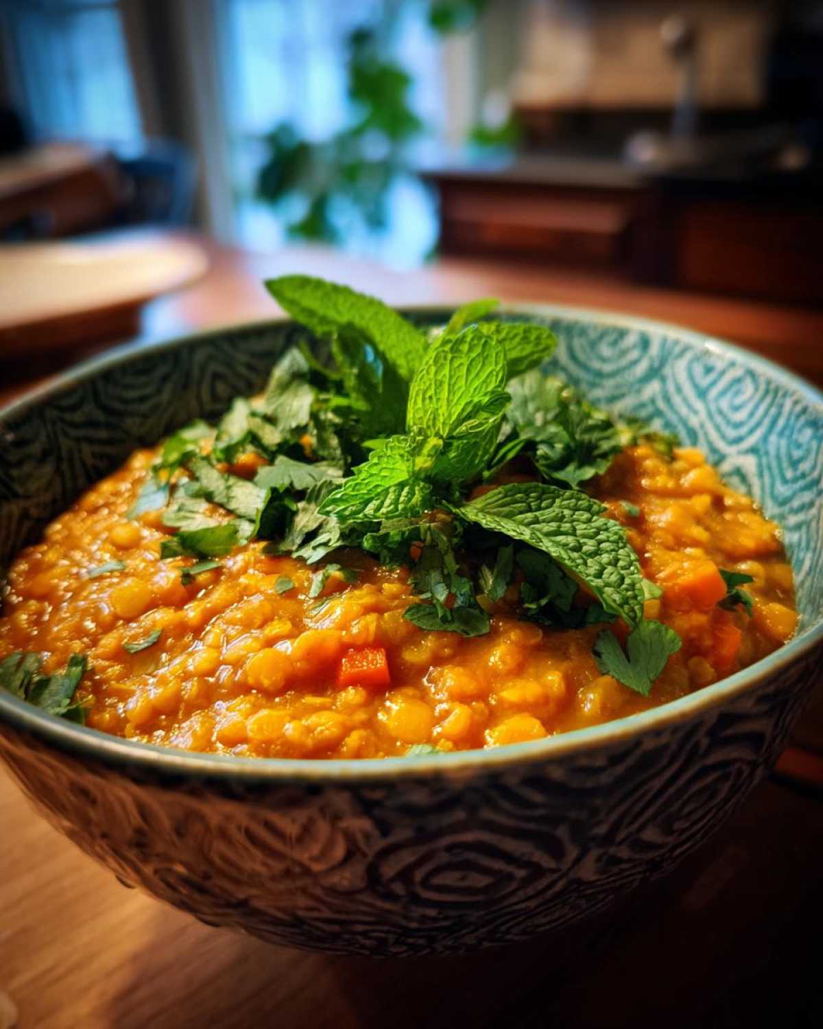 Vegan Lentil Curry - detail 3