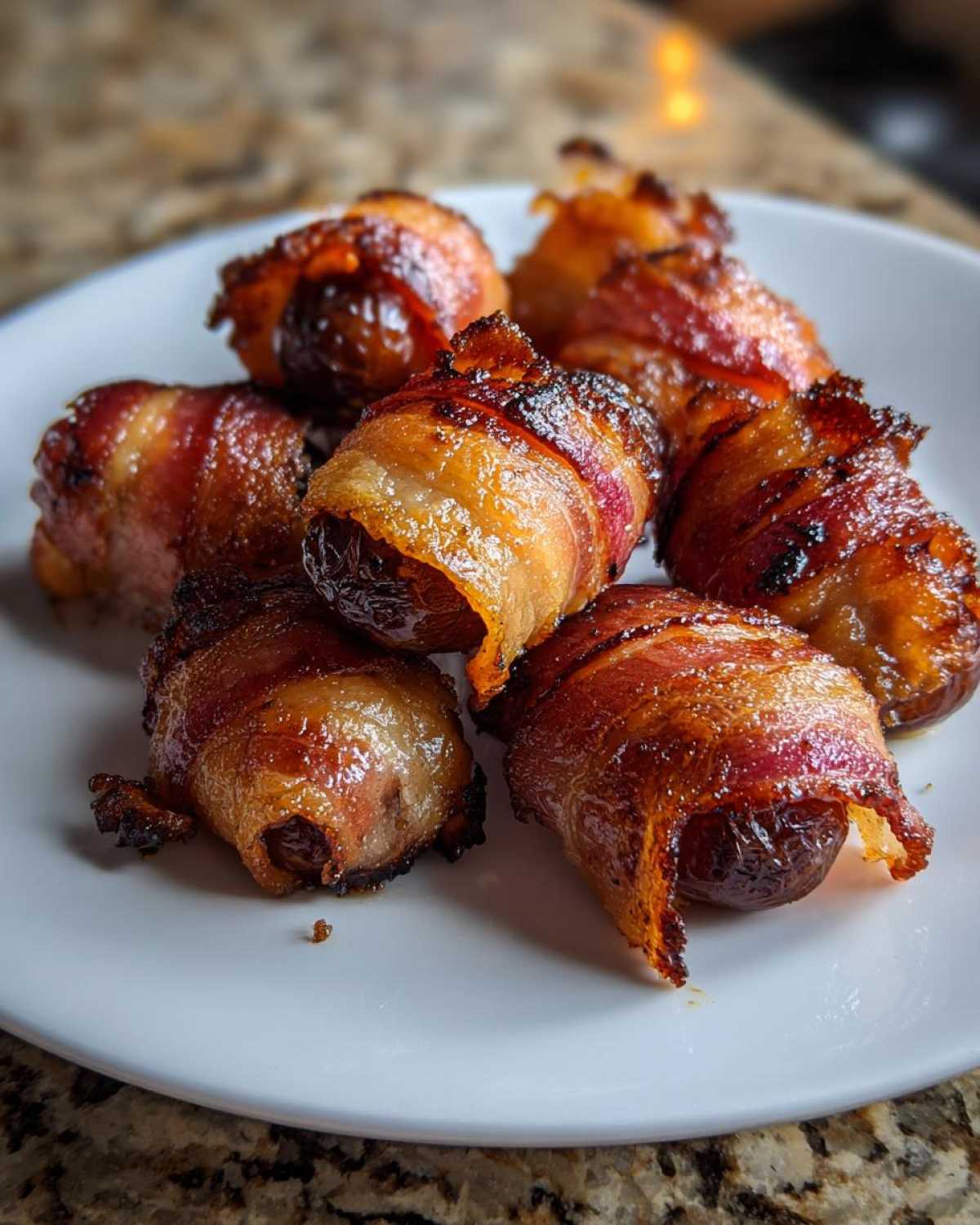 Bacon-Wrapped Dates (Sweet & Savory Party Bites) - detail 2
