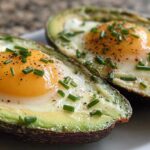 Baked Eggs in Avocado for a Low-Carb Breakfast
