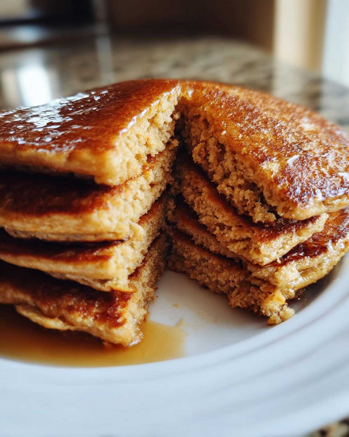 Banana Oat Pancakes (No Flour Needed) - detail 2