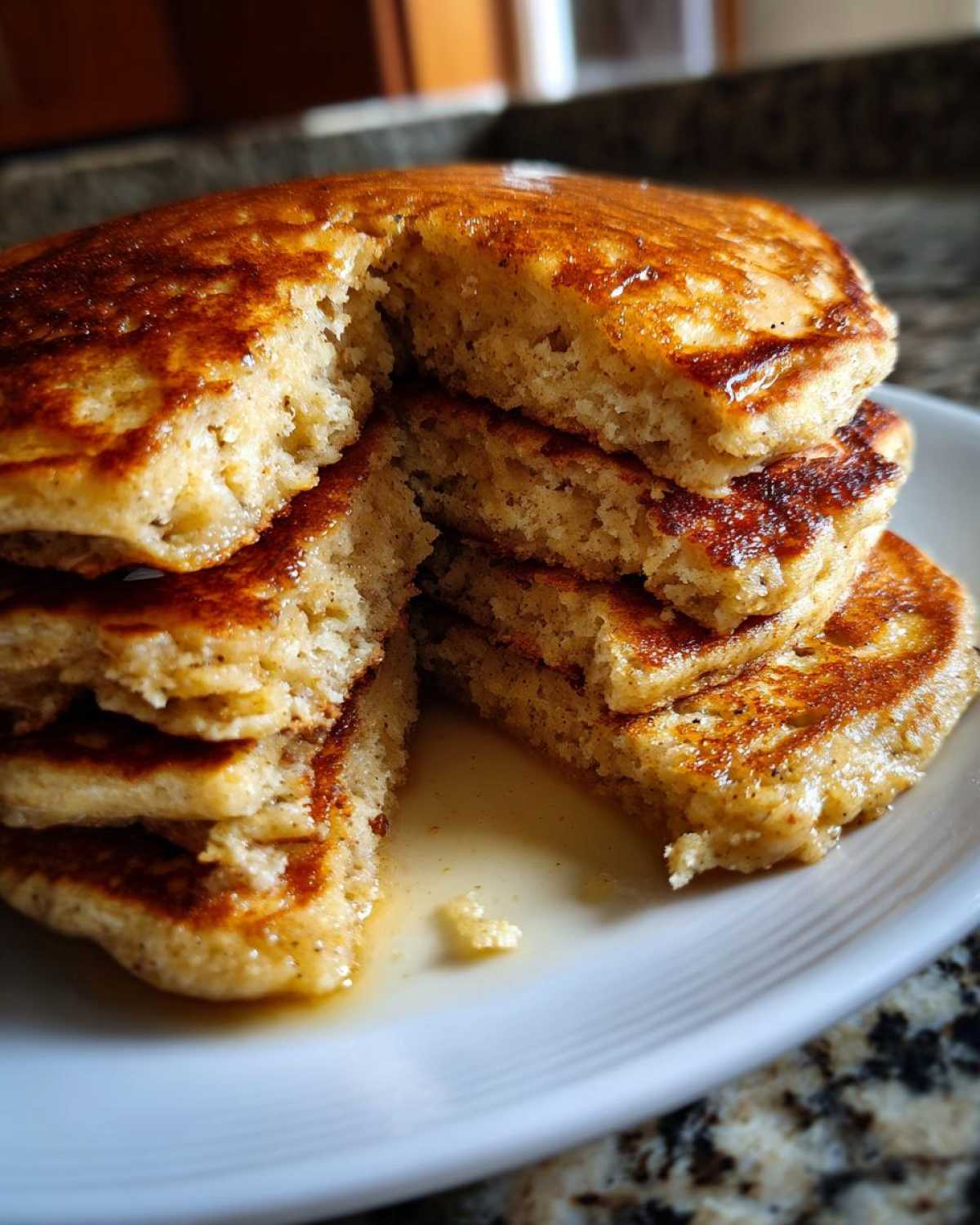 Banana Oat Pancakes (No Flour Needed) - detail 3