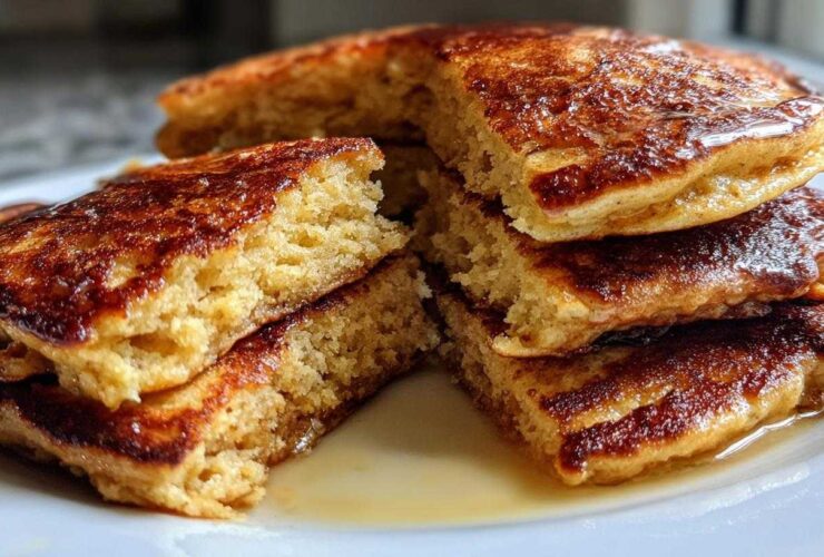Banana Oat Pancakes (No Flour Needed)