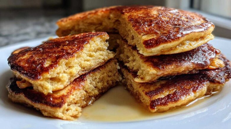 Banana Oat Pancakes (No Flour Needed)