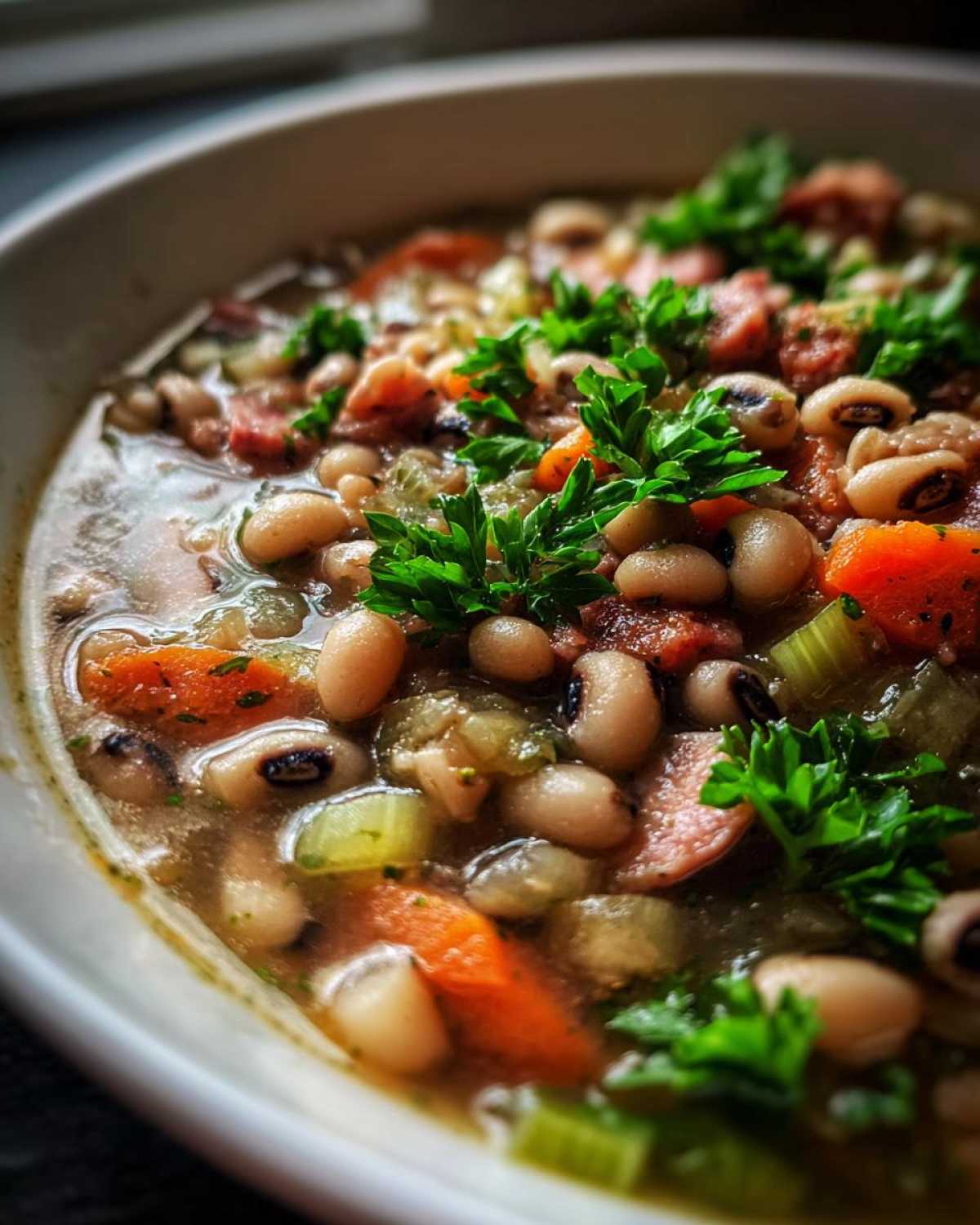Black-Eyed Pea Soup (A New Year’s Tradition Reimagined) - detail 3