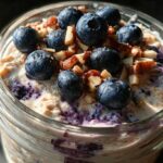 Blueberry Overnight Oats That Taste Like Pie
