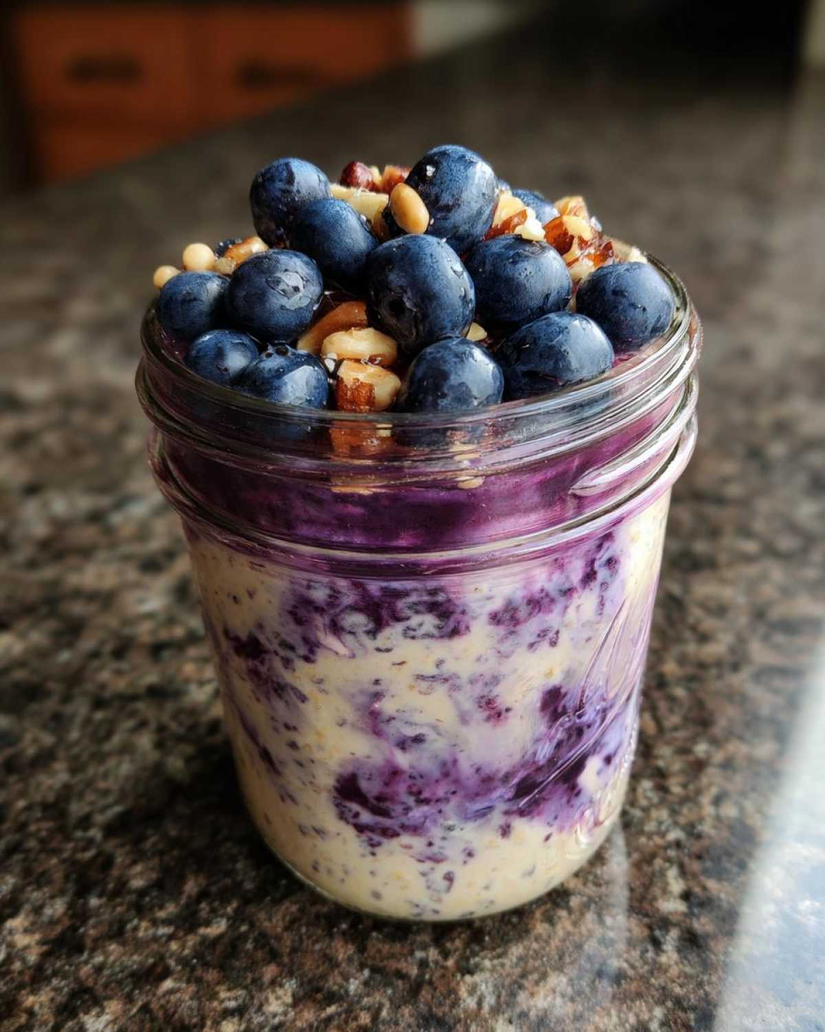 Blueberry Overnight Oats That Taste Like Pie - detail 4