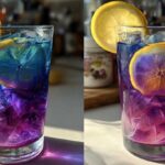 Butterfly Pea Flower Iced Tea (Color-Changing Magic)