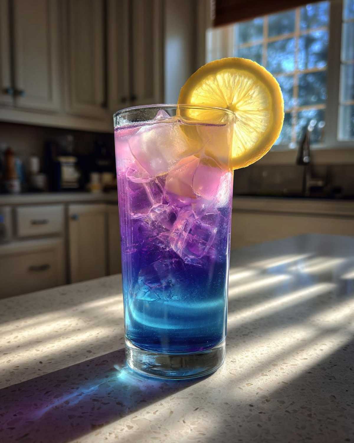 Butterfly Pea Flower Iced Tea (Color-Changing Magic) - detail 3