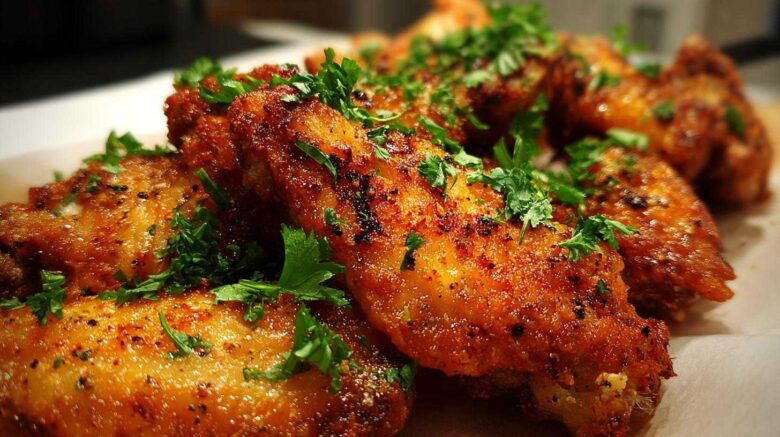 Cacio e Pepe Chicken Wings