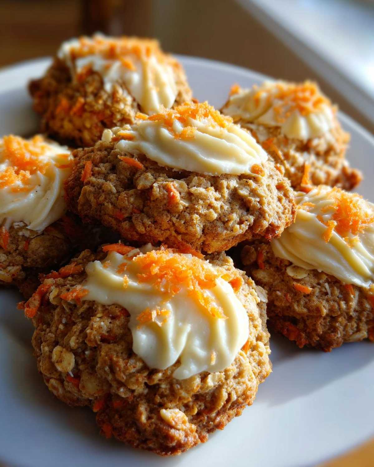 Carrot Cake Oatmeal Cookies (Easter Bunny Approved) - detail 1