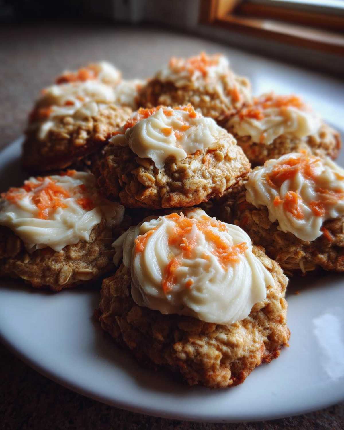Carrot Cake Oatmeal Cookies (Easter Bunny Approved) - detail 2