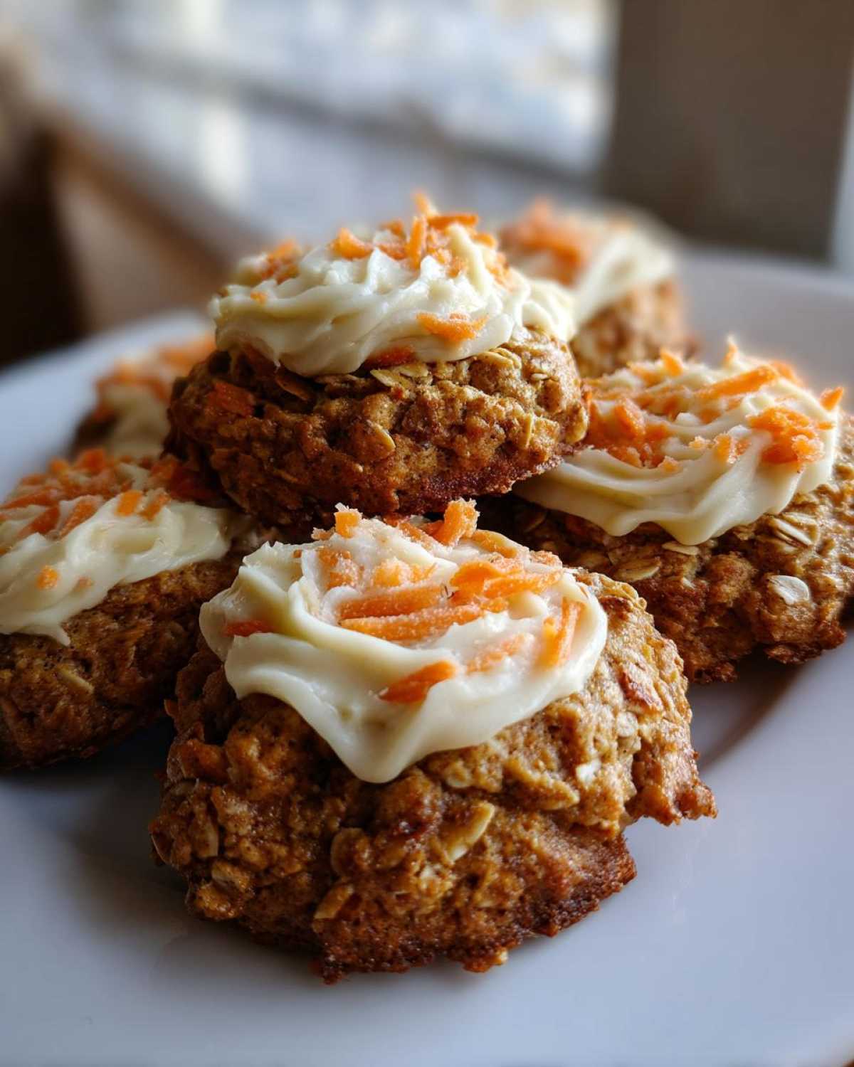 Carrot Cake Oatmeal Cookies (Easter Bunny Approved) - detail 3