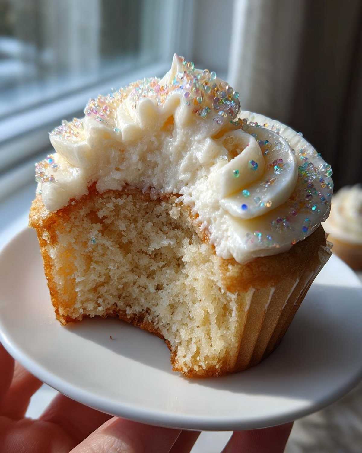 Champagne Cupcakes with Sparkling Frosting - detail 1