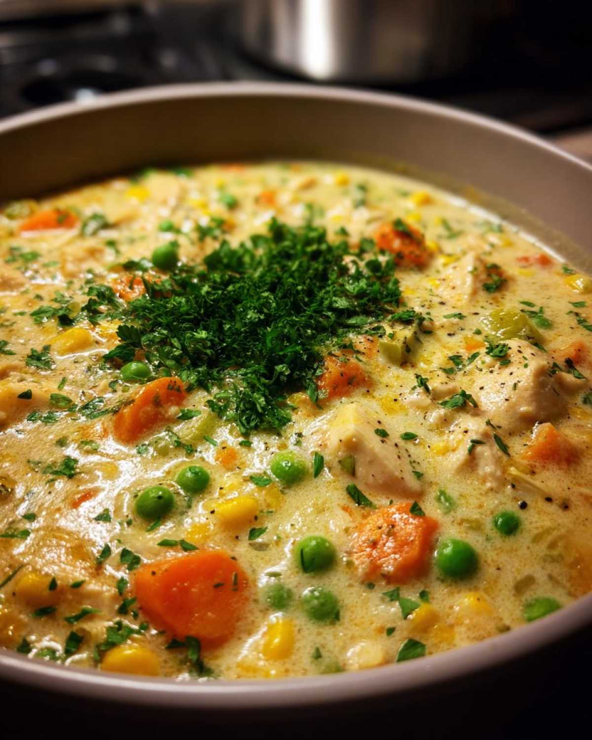 Chicken Pot Pie Soup (Comfort in a Bowl) - detail 1