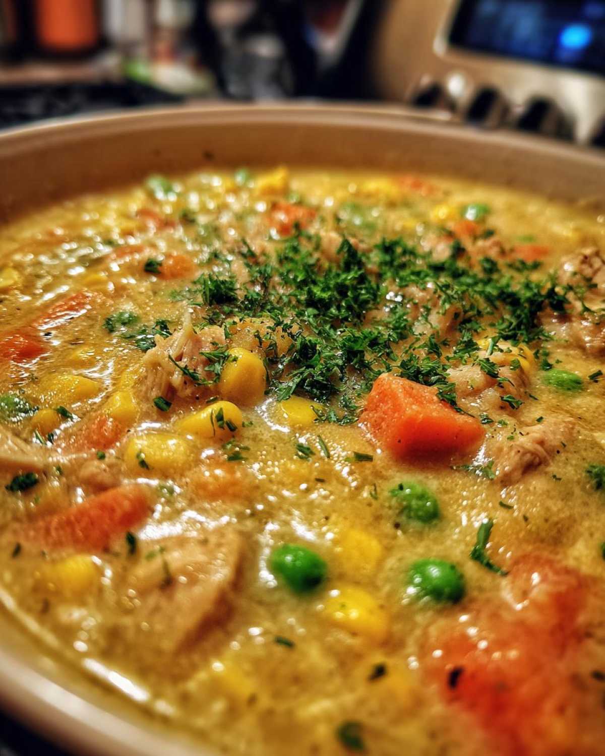 Chicken Pot Pie Soup (Comfort in a Bowl) - detail 4