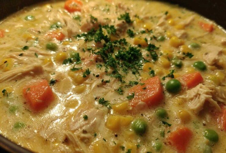 Chicken Pot Pie Soup (Comfort in a Bowl)