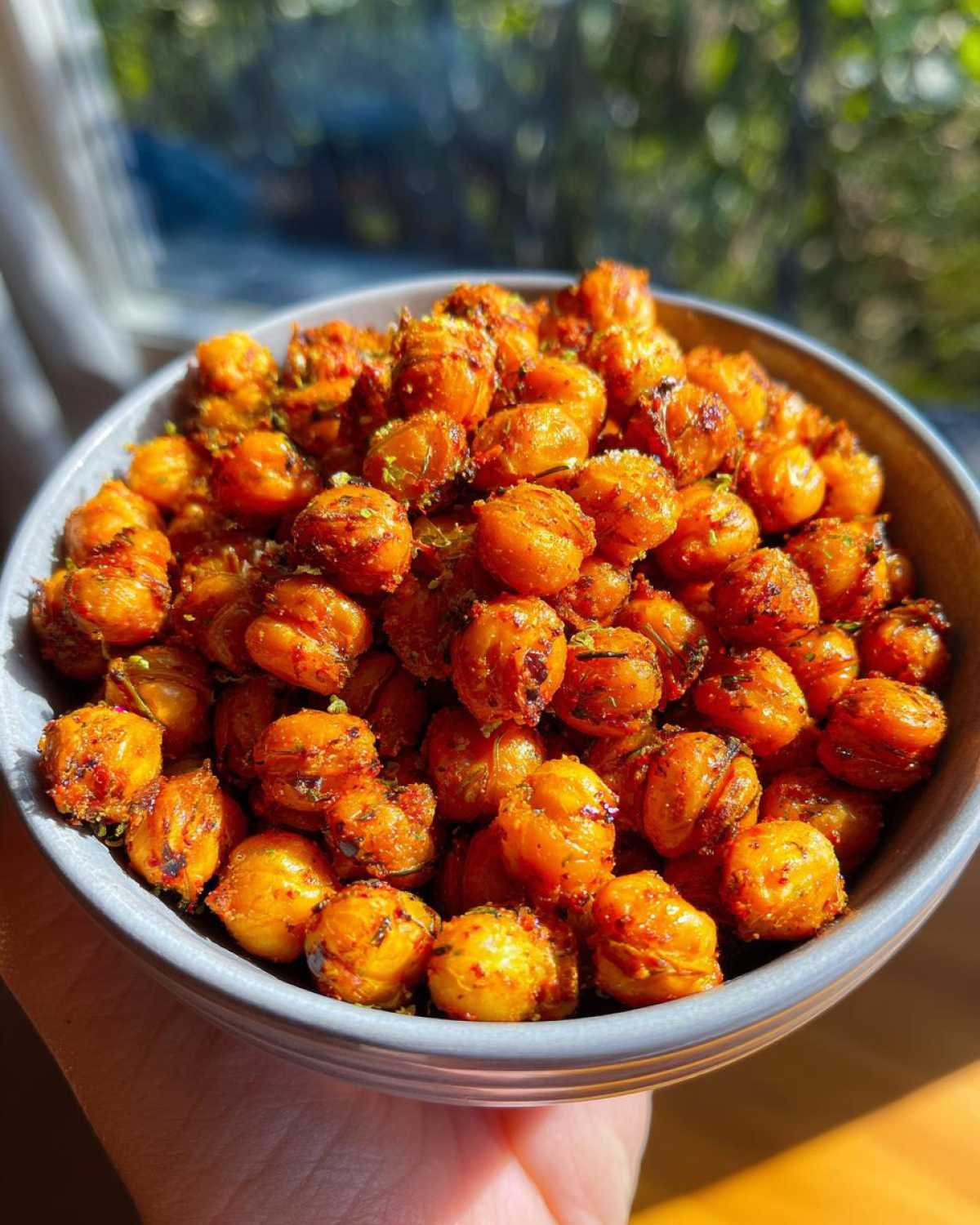 Chili Lime Roasted Chickpeas for Crunchy Munching - detail 2