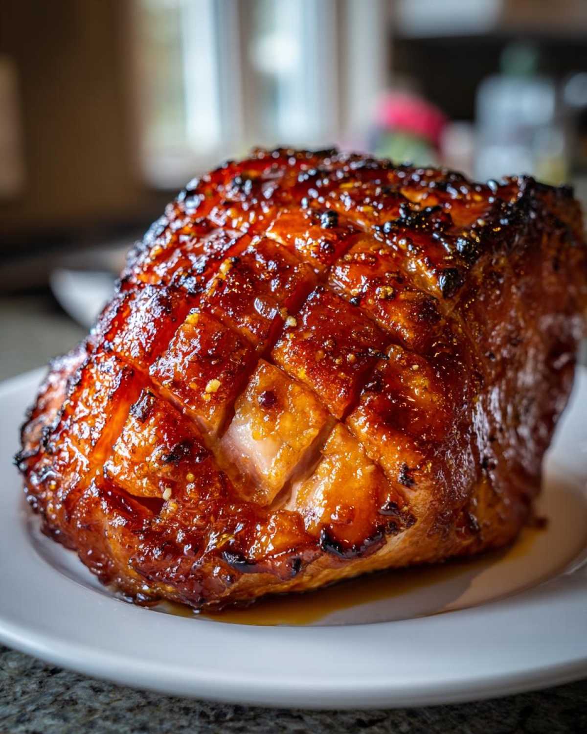 Cranberry Orange Glazed Ham (Holiday Centerpiece) - detail 4