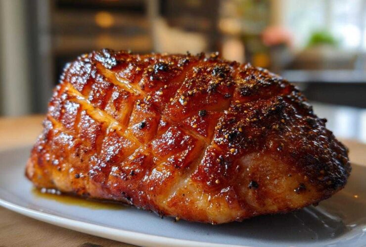 Cranberry Orange Glazed Ham (Holiday Centerpiece)