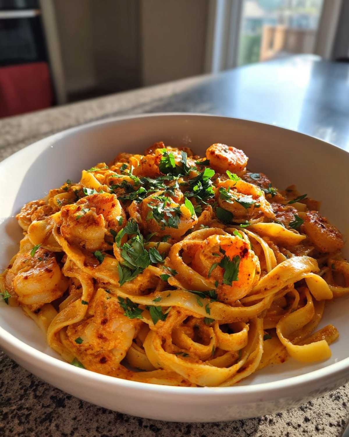 Creamy Cajun Shrimp Pasta with a Kick - detail 4