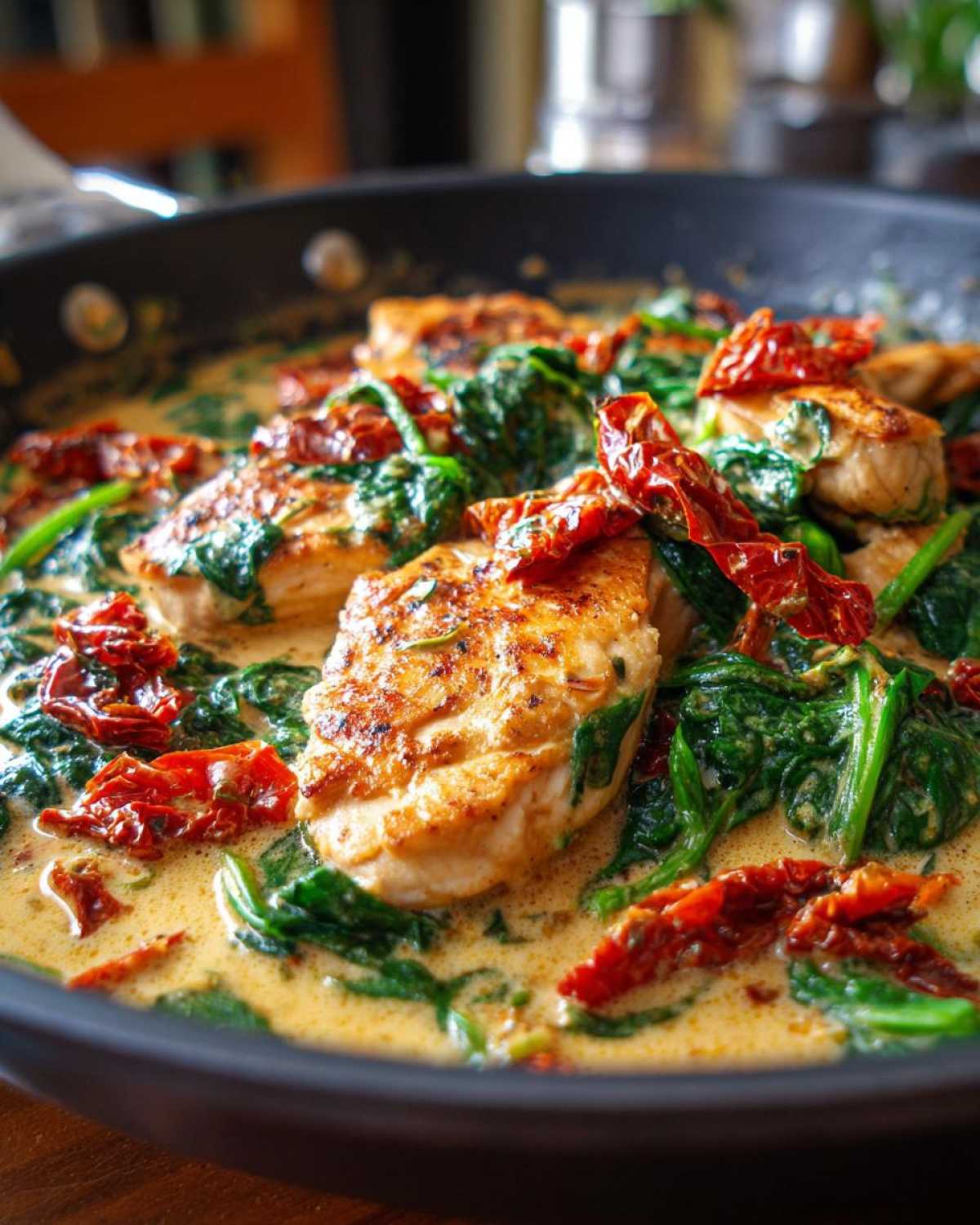 Creamy Tuscan Chicken Skillet (Restaurant-Style at Home) - detail 3