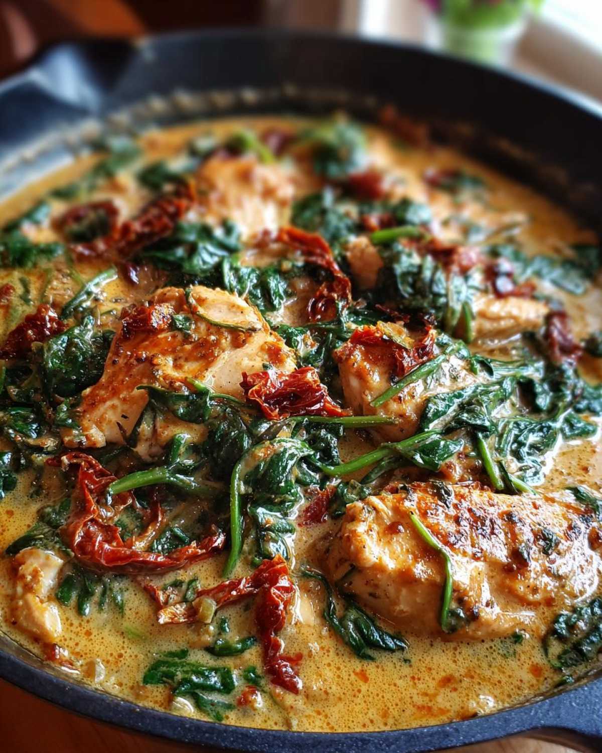Creamy Tuscan Chicken Skillet (Restaurant-Style at Home) - detail 4