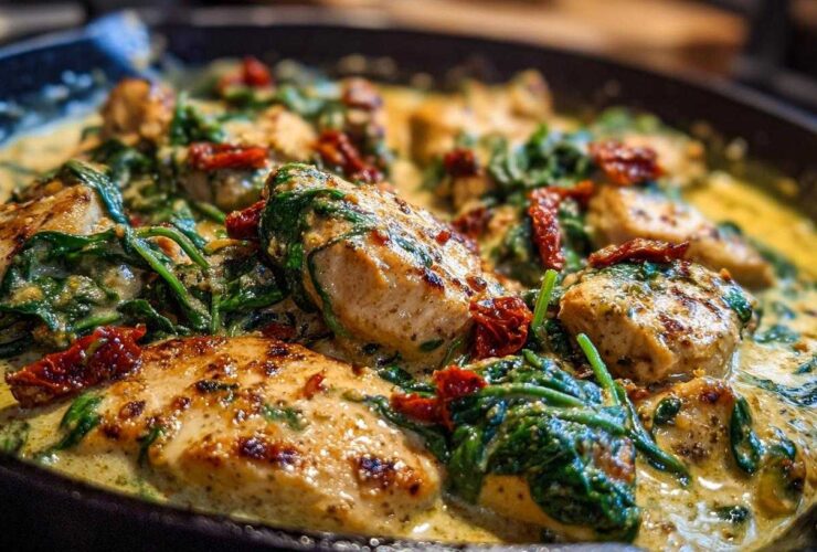 Creamy Tuscan Chicken Skillet (Restaurant-Style at Home)