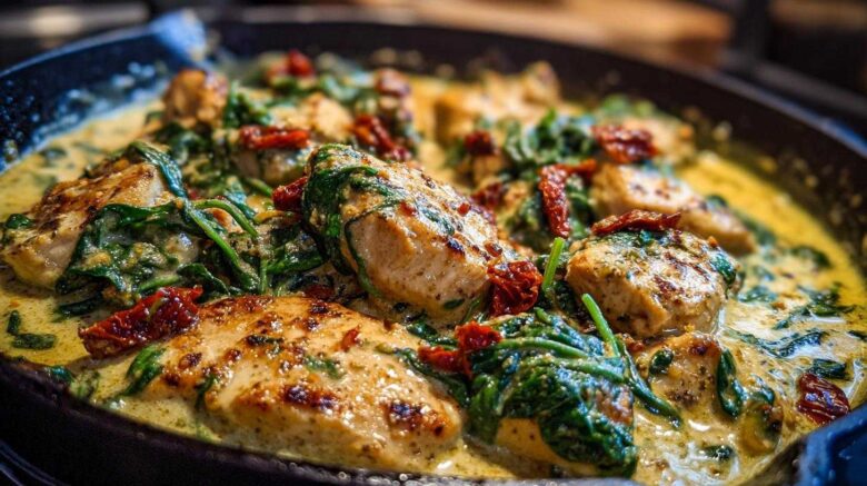 Creamy Tuscan Chicken Skillet (Restaurant-Style at Home)