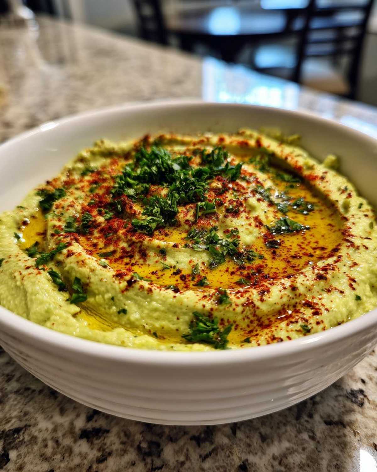 Edamame Hummus (Protein-Packed Snack Dip) - detail 3