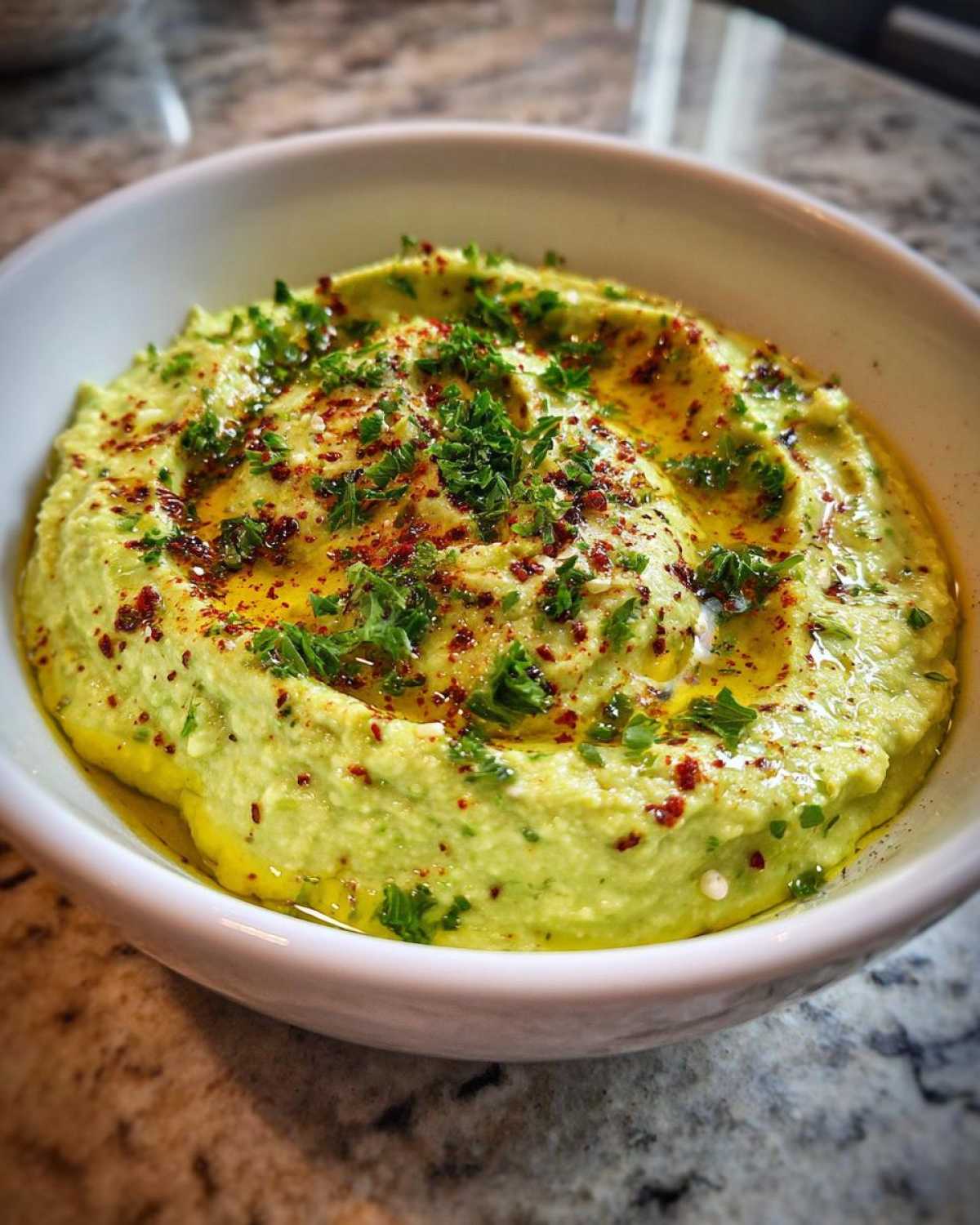 Edamame Hummus (Protein-Packed Snack Dip) - detail 4
