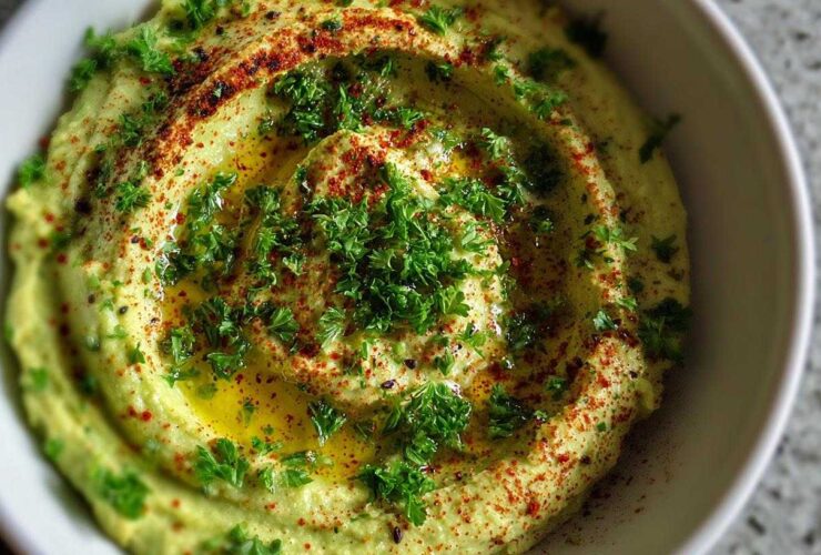 Edamame Hummus (Protein-Packed Snack Dip)