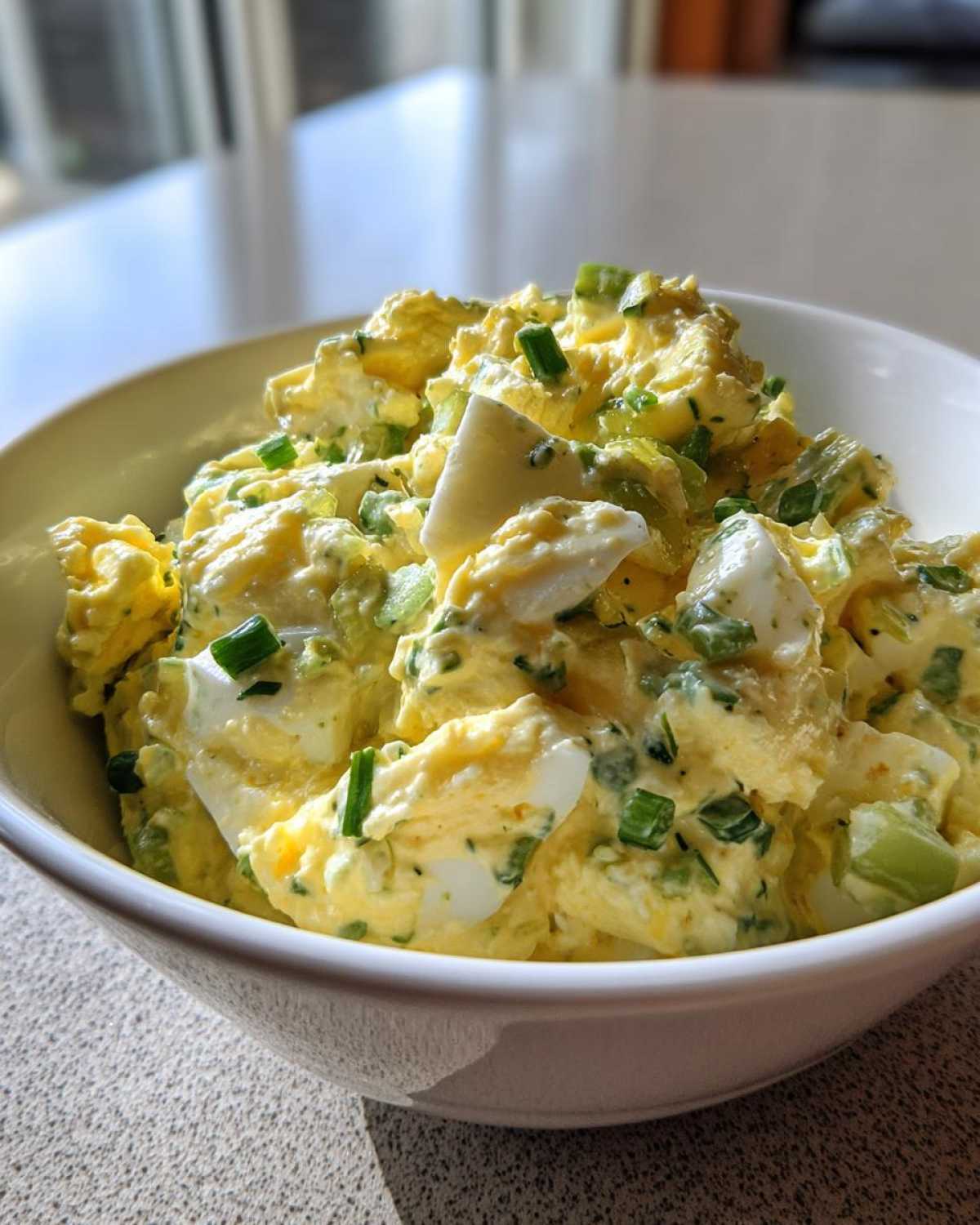 Egg Salad with a Crunchy Twist (Pickle Lovers Rejoice) - detail 1