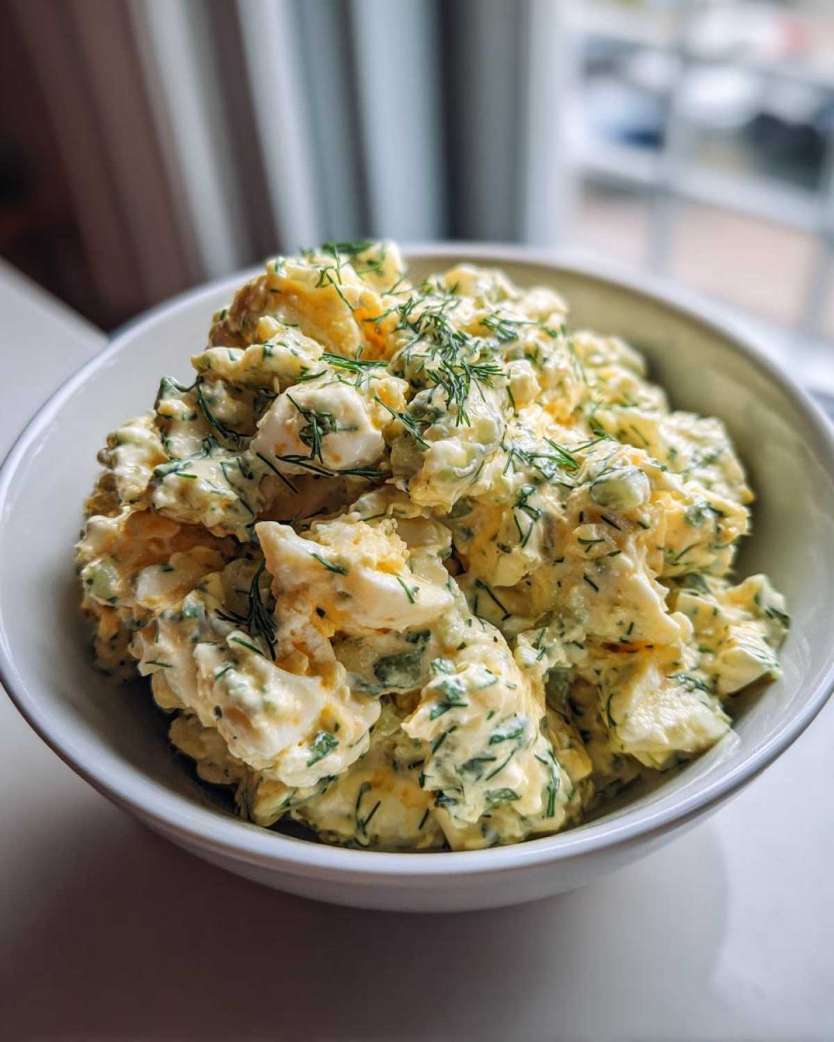 Egg Salad with a Crunchy Twist (Pickle Lovers Rejoice) - detail 4