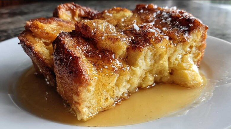Eggnog French Toast Bake (Christmas Morning Treat)