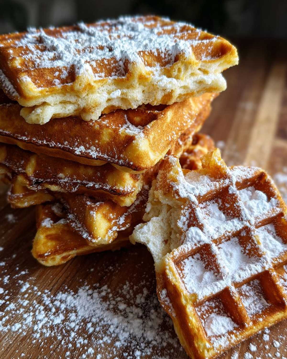 Fluffiest Buttermilk Waffles with a Crispy Secret - detail 1